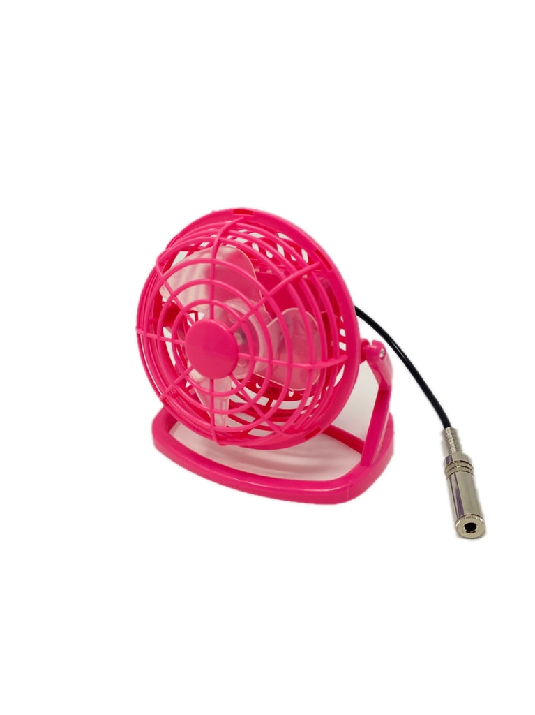 Switch Adapted Miniature Fan 4.5" - Pink - Assistive Technology Toy For Special Education, Occupational, Physical, and Speech Therapy