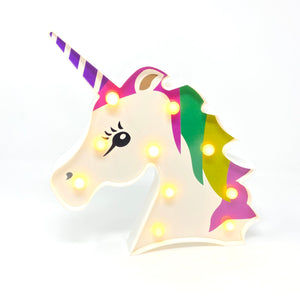 Unicorn Marquee Light - Switch Adapted