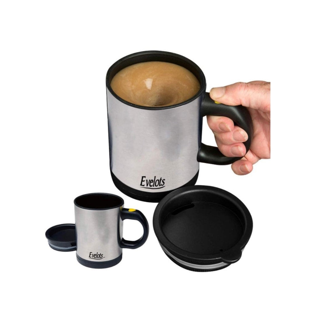 Switch Adapted Self-Stirring Mug - Assistive Technology Cooking Tool For Special Needs, Occupational, Physical, or Speech Therapy