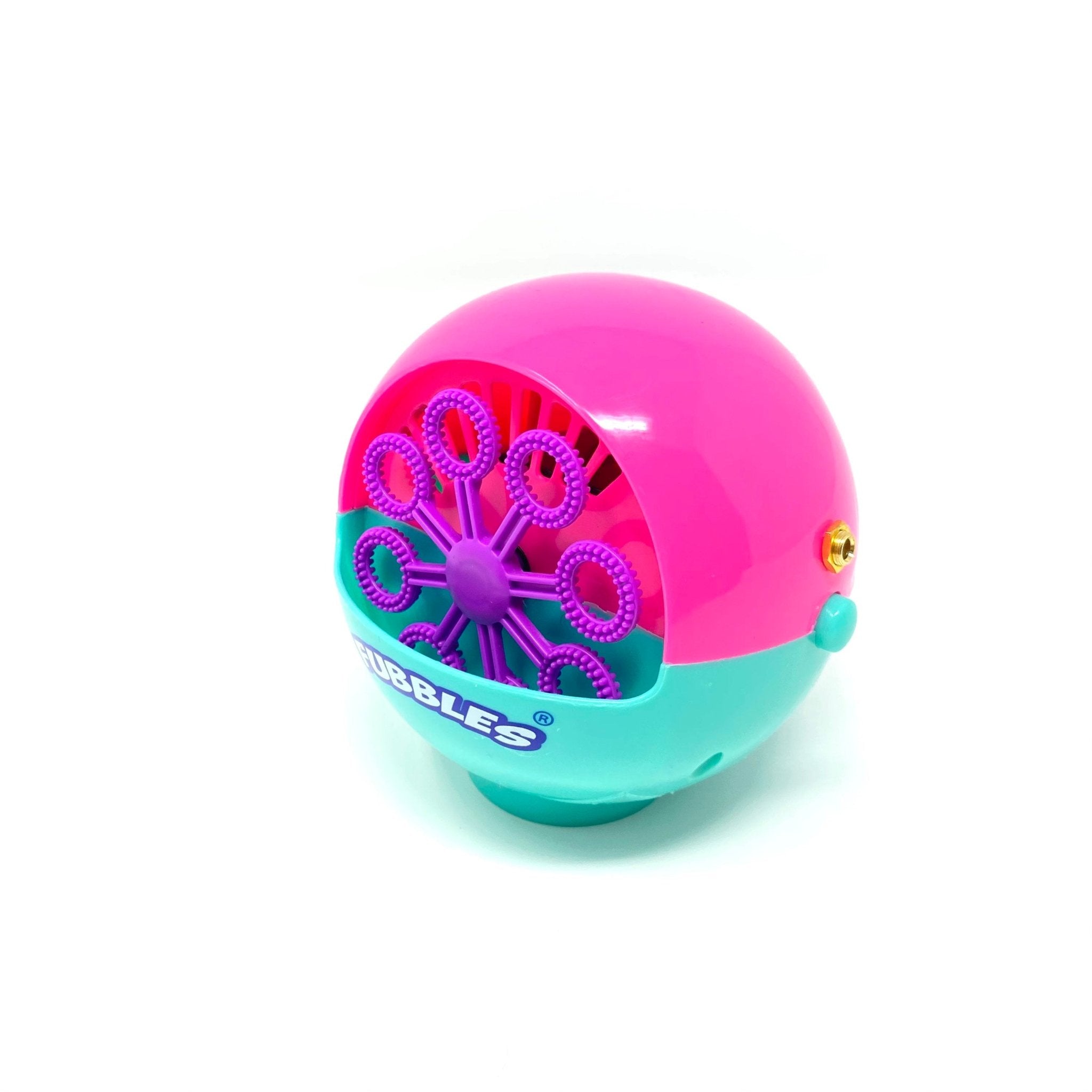 Pink Boba Machine Mini Bubble Machine (Pink/Teal) - Switch Adapted